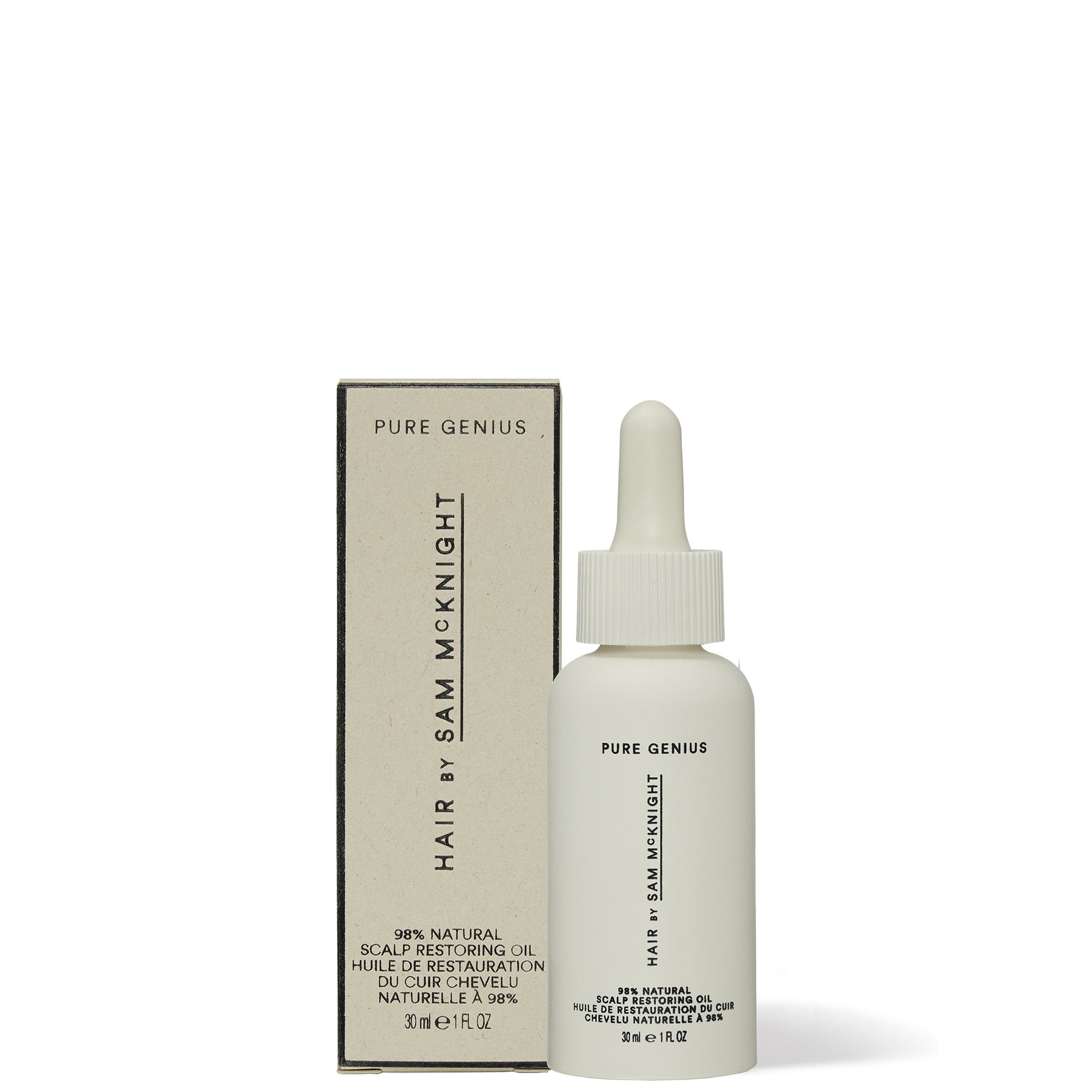 HAIR BY SAM MCKNIGHT PURE GENIUS 98% NATURAL SCALP RESTORING OIL