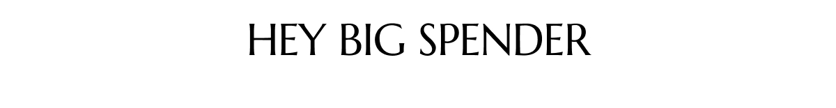 HEY BIG SPENDER