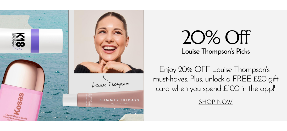 20% OFF LOUISE THOMPSON'S PICKS