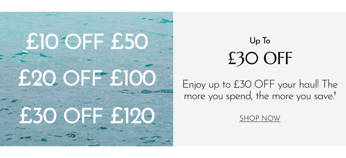 Up to £30 OFF