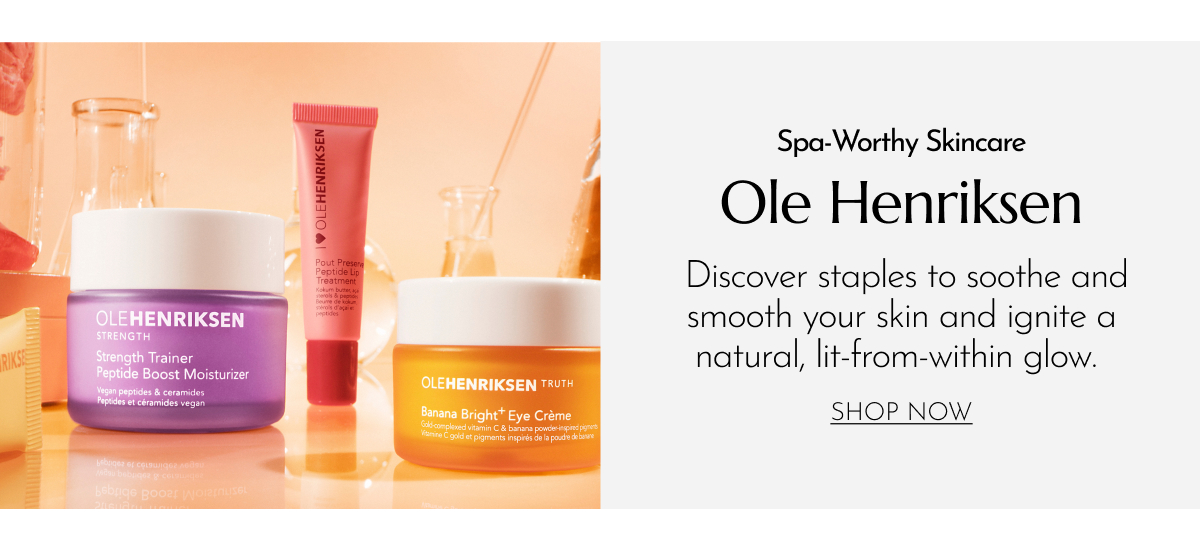 Spa worth skincare with Ole Henriksen
