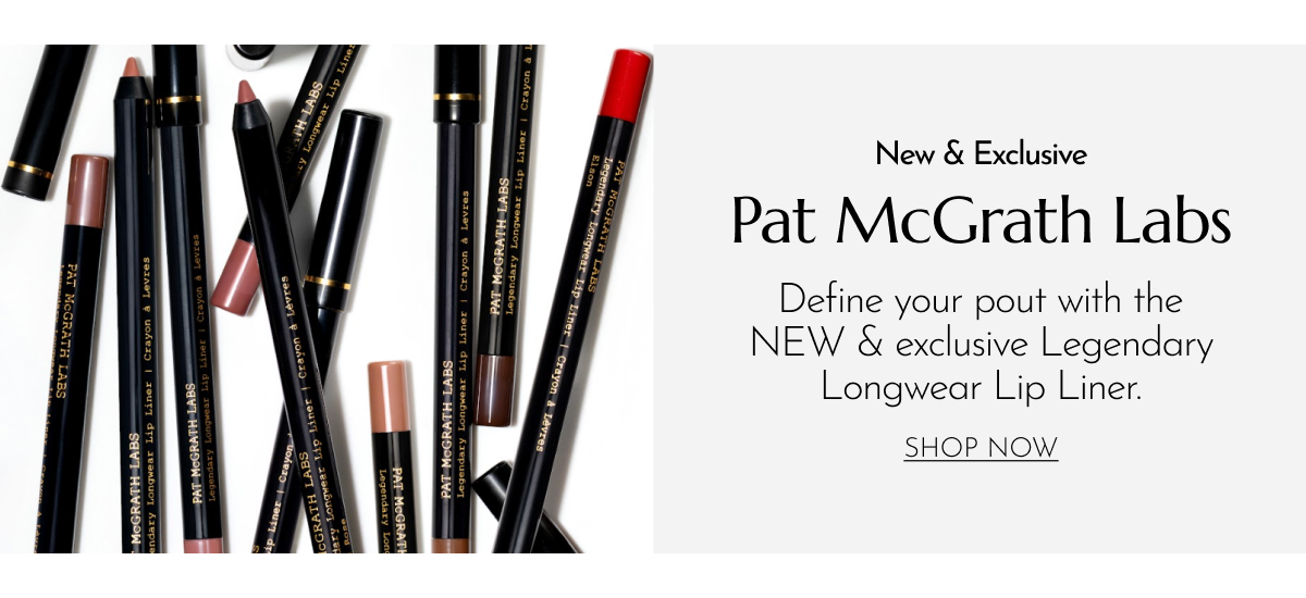 NEW & EXCLUSIVE PAT MCGRATH LABS