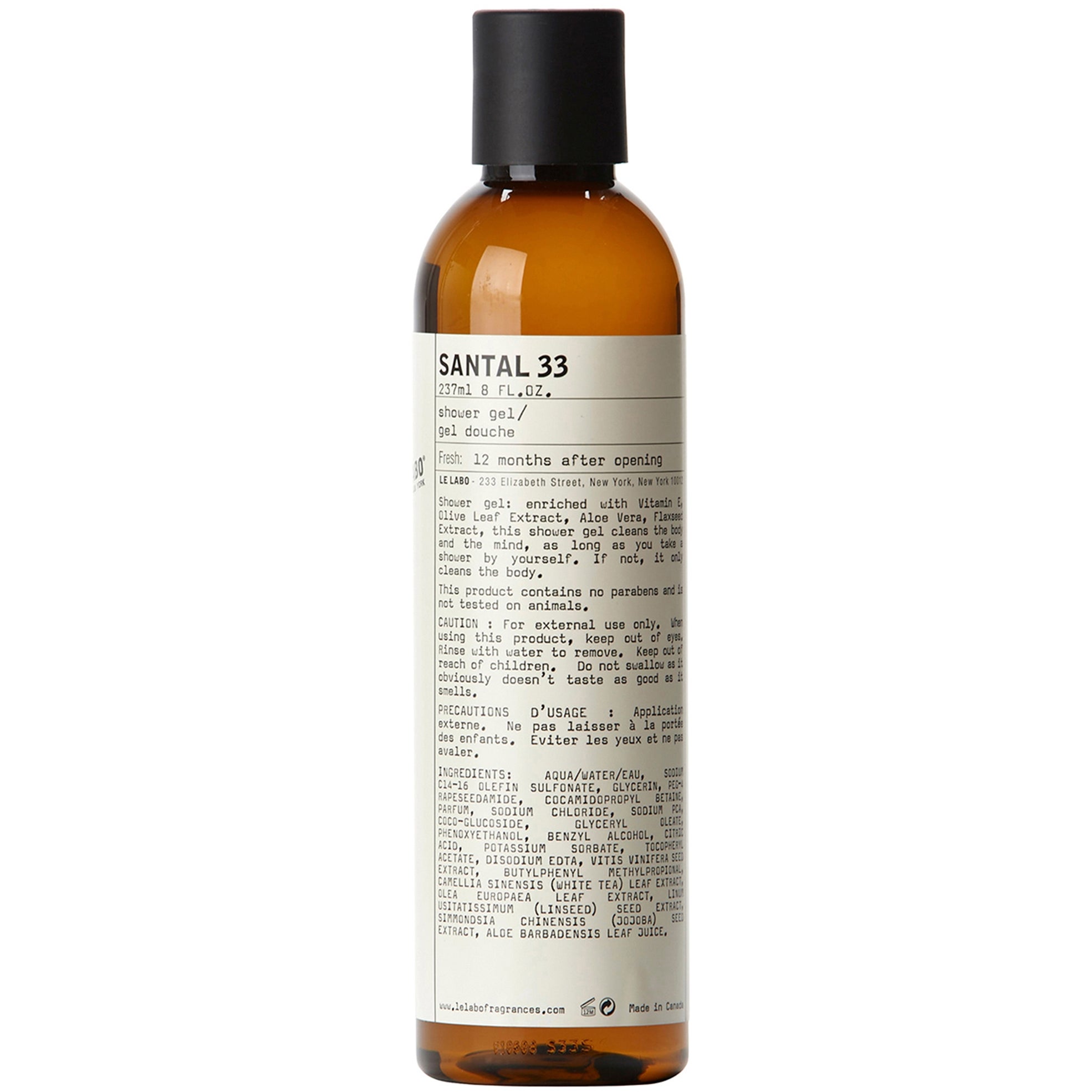 Le Labo Santal 33 Shower Gel