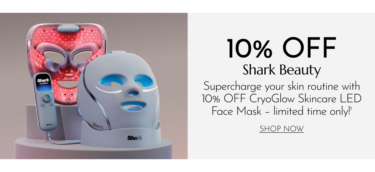 10% OFF SHARK BEAUTY