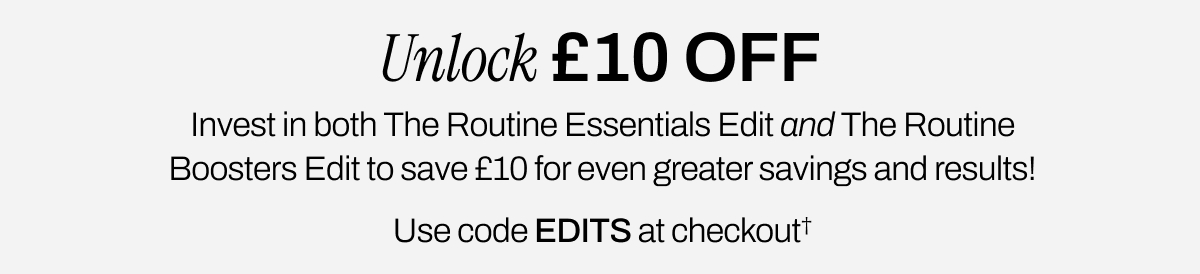 UNLOCK £10 OFF