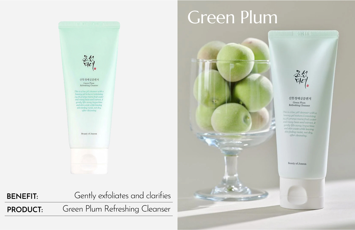 BEAUTY OF JOSEON GREEN PLUM REFRESHING CLEANSER
