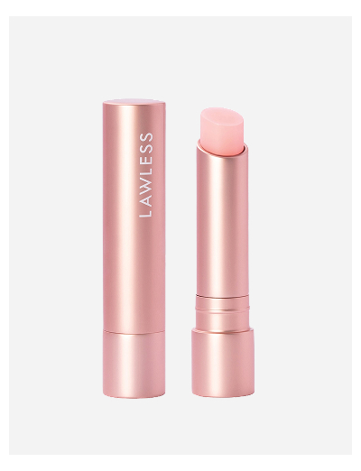 LAWLESS BEAUTY FORGET THE FILLER LIP PLUMPING LINE SMOOTHING TINTED LIP BALM - PINK MARSHMALLOW