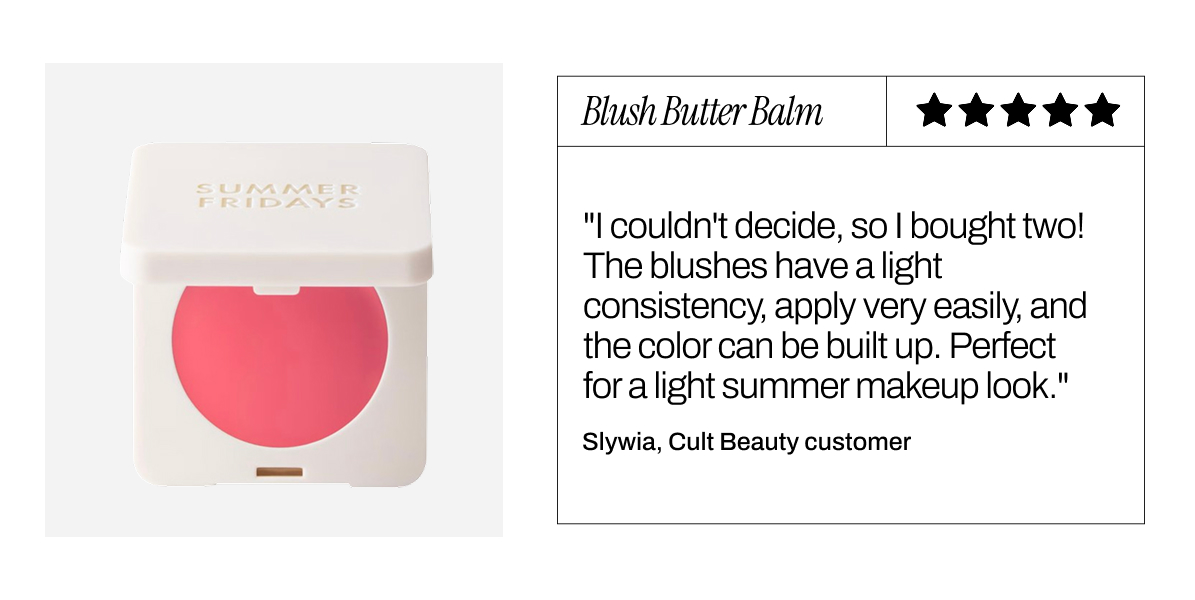 SUMMER FRIDAYS BLUSH BUTTER BALM