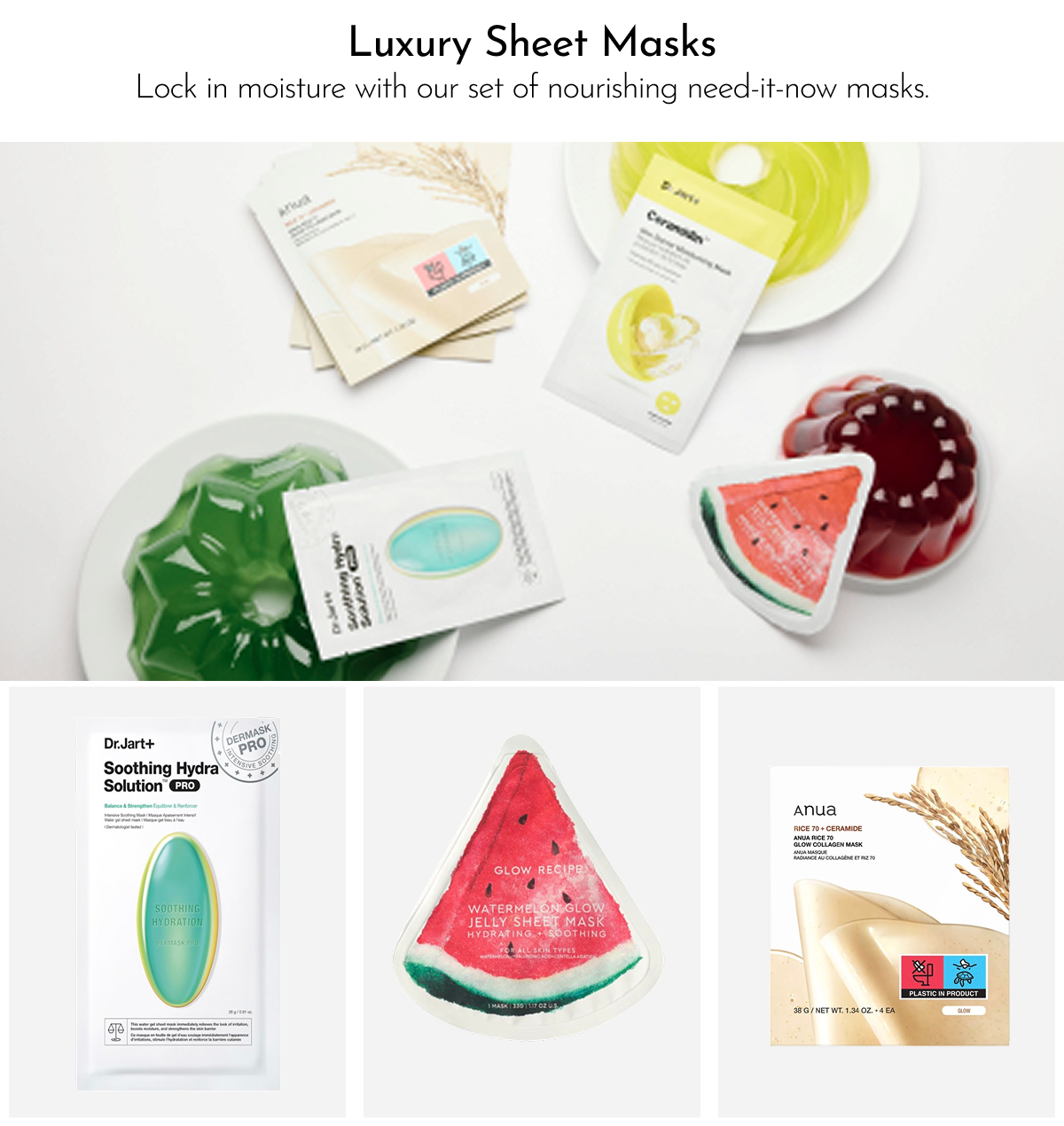 Luxury Sheet Masks