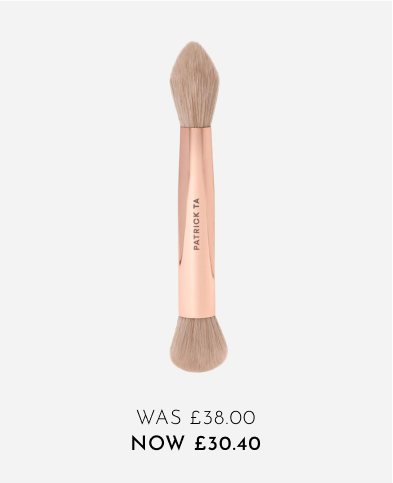 PATRICK TA MAJOR SKIN DUAL ENDED COMPLEXION BRUSH