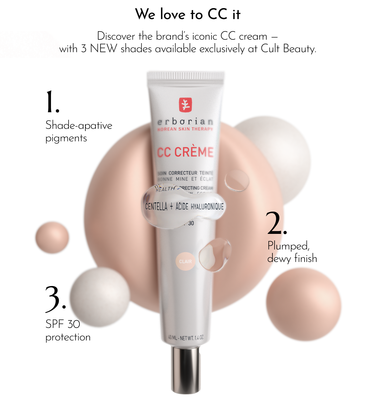 We love to CC it the new CC Creme from Erborian