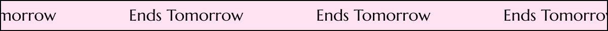 Ends tomorrow free gift card