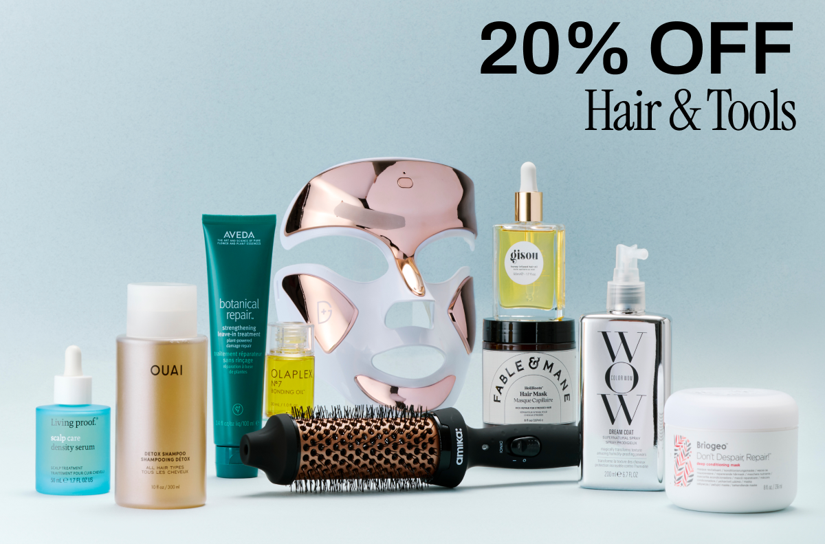 20% OFF HAIR & TOOLS