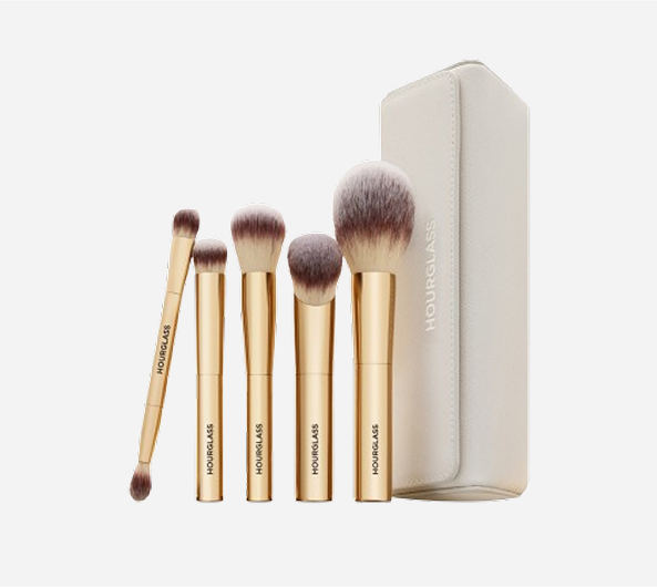 Hourglass Face & Eye Travel Brush Set