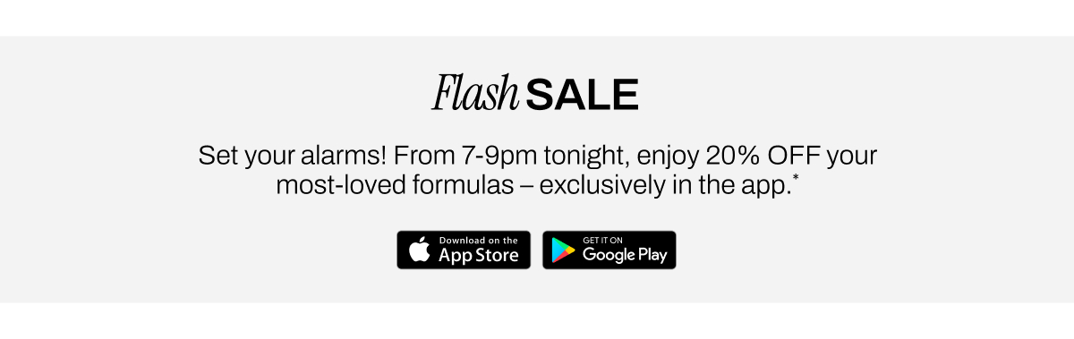 APP FLASH SALE