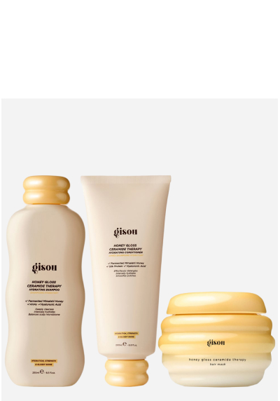 GISOU HONEY GLOSS CERAMIDE THERAPY BUNDLE