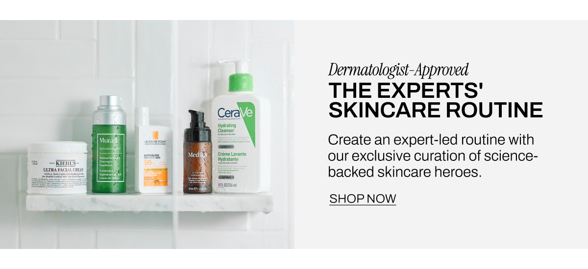 THE EXPERT'S SKINCARE ROUTINE