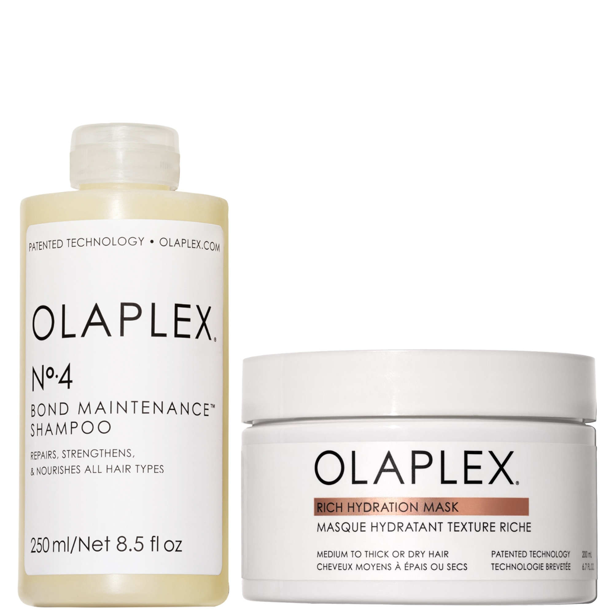 Bond Maintenance Shampoo and Rich Hydration Mask