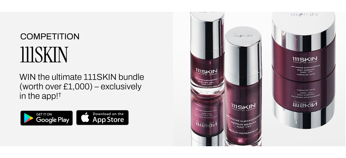 Win a 111Skin Bundle in our App