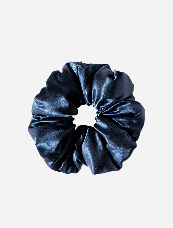 Drowsy Midnight Blue Pillow Scrunchie