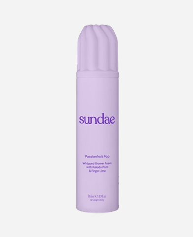 SUNDAE Passionfruit Pop Whipped Shower Foam
