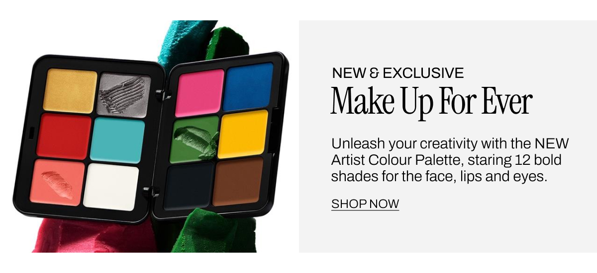 MAKE UP FOR EVER NEW PALETTE