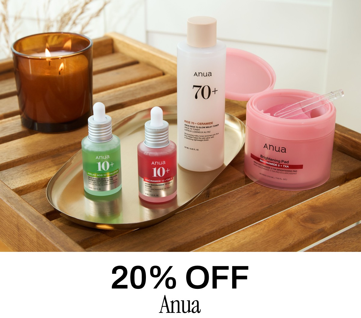 20% OFF ANUA