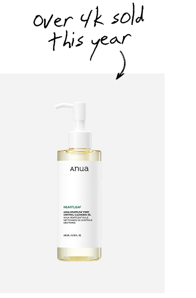 Anua Heartleaf Pore Control Cleansing Oil