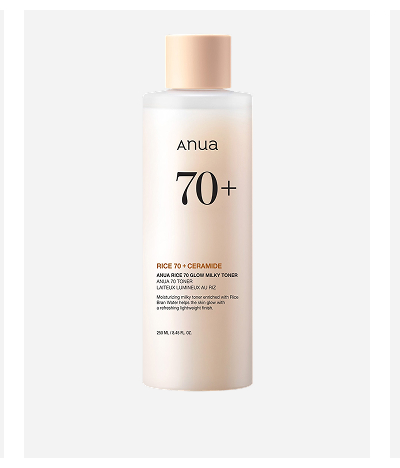 Anua Rice 70 Glow Milky Toner