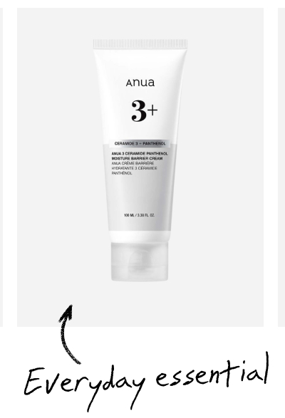 Anua 3 Ceramide Panthenol Moisture Barrier Cream