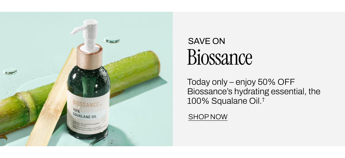 SAVE ON BIOSSANCE