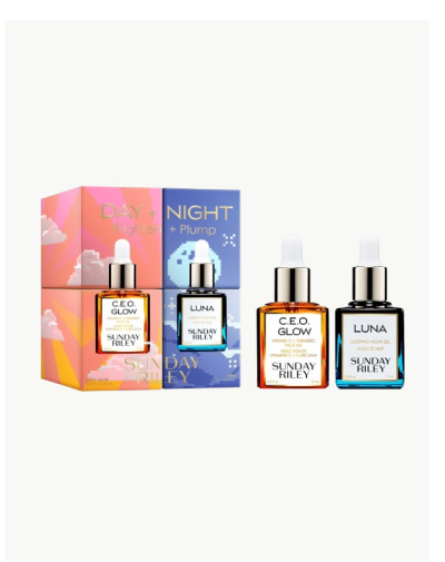 Sunday Riley Day & Night Bright Set