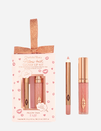 Charlotte Tilbury Pillow Talk Fair Mini Glossy Lips Duo