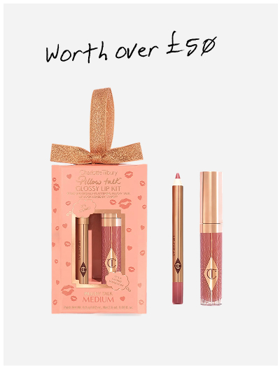 Charlotte Tilbury Pillow Talk Glossy Lips Kit