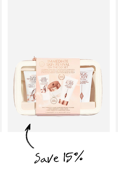 Charlotte Tilbury Immediate Skin Revival On The Go Set