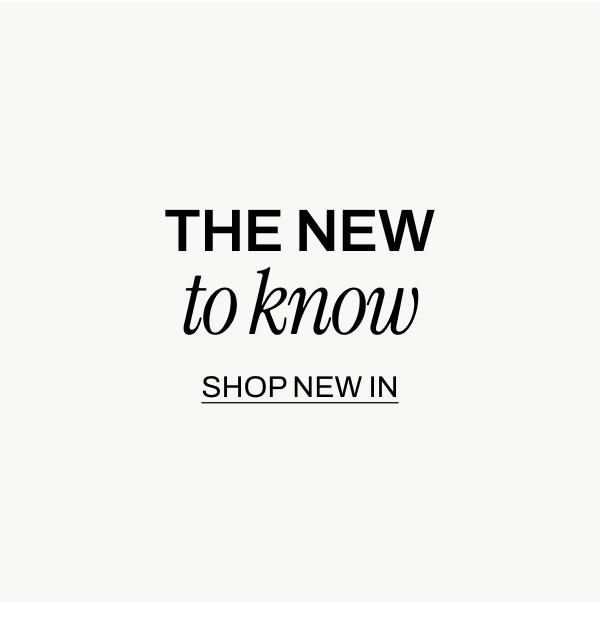 THE NEW TO KNOW