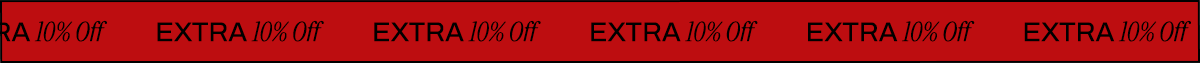 EXTRA 10% OFF
