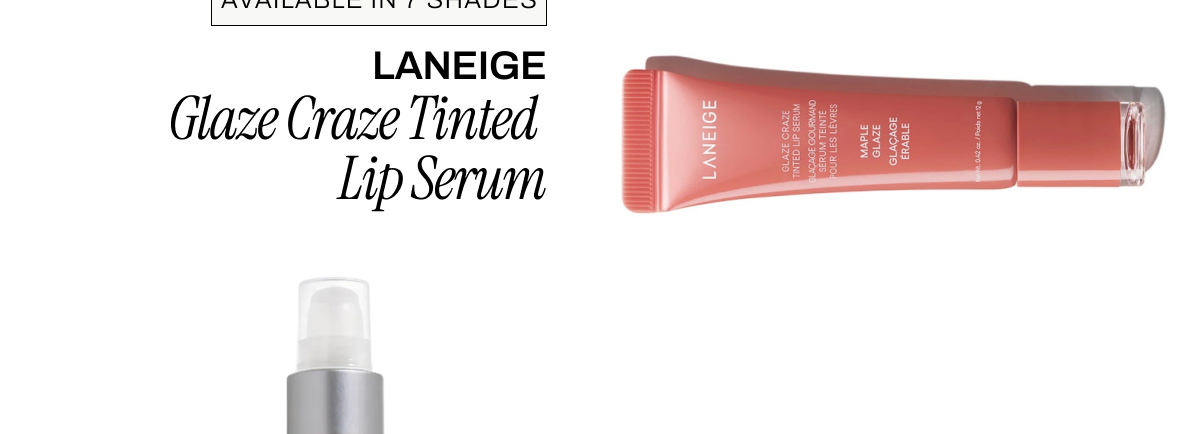 LANEIGE GLAZE CRAZE TINTED LIP SERUM