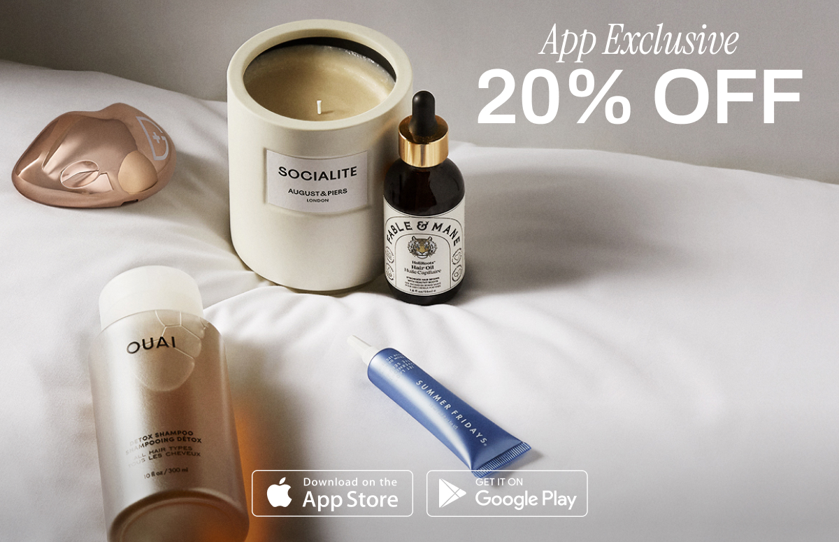 App Exclusive 20% OFF