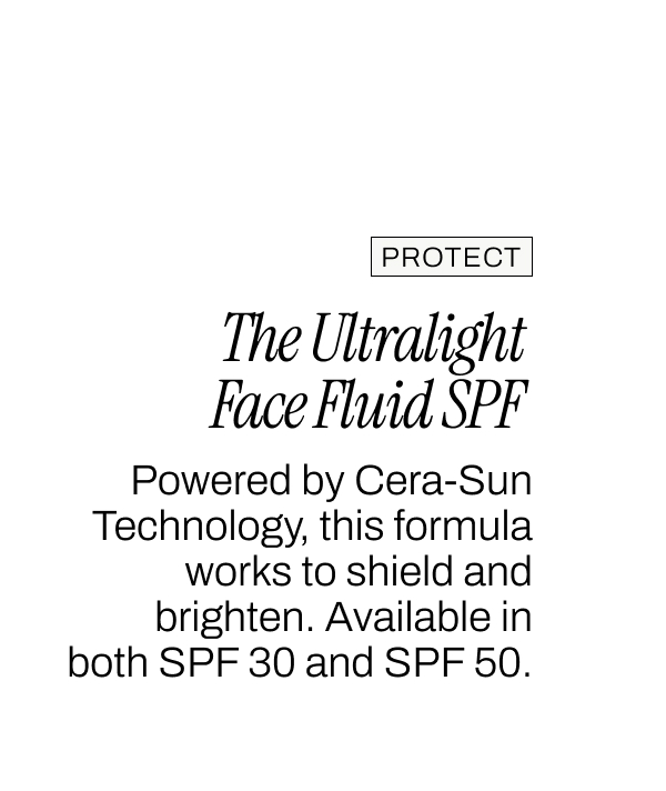 THE ULTRALIGHT FACE FLUID SPF