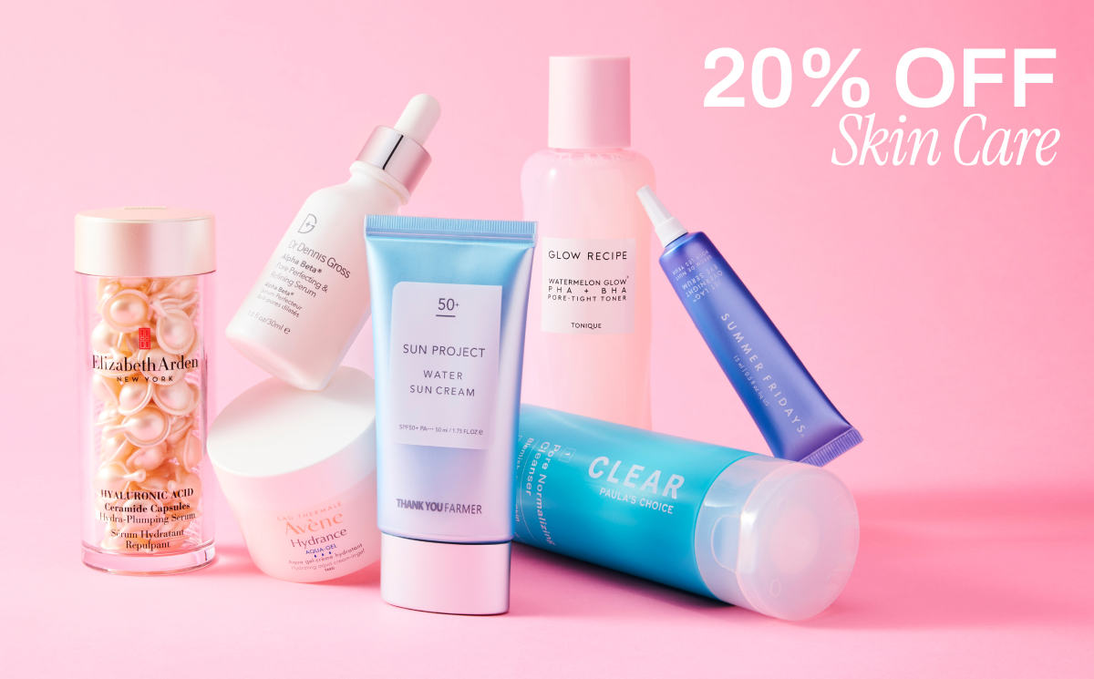 20% OFF SKIN CARE