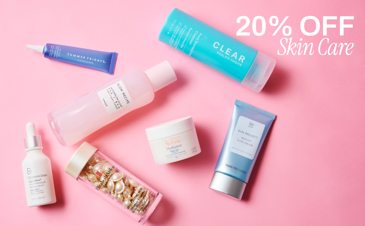 20% OFF SKIN CARE