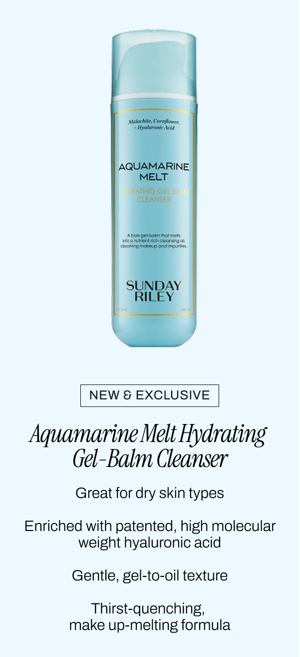 AQUAMARINE MELT HYDRATING GEL-BALM CLEANSER