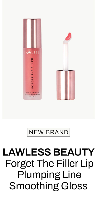LAWLESS BEAUTY Forget The Filler Lip Plumper Line Smoothing Gloss