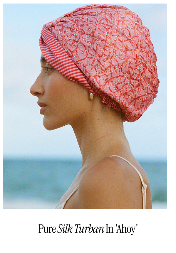 Silk Turban in 'Ahoy'