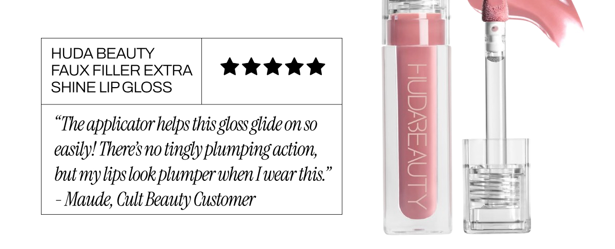 Huda Beauty Faux Filler Extra Shine Lip Gloss