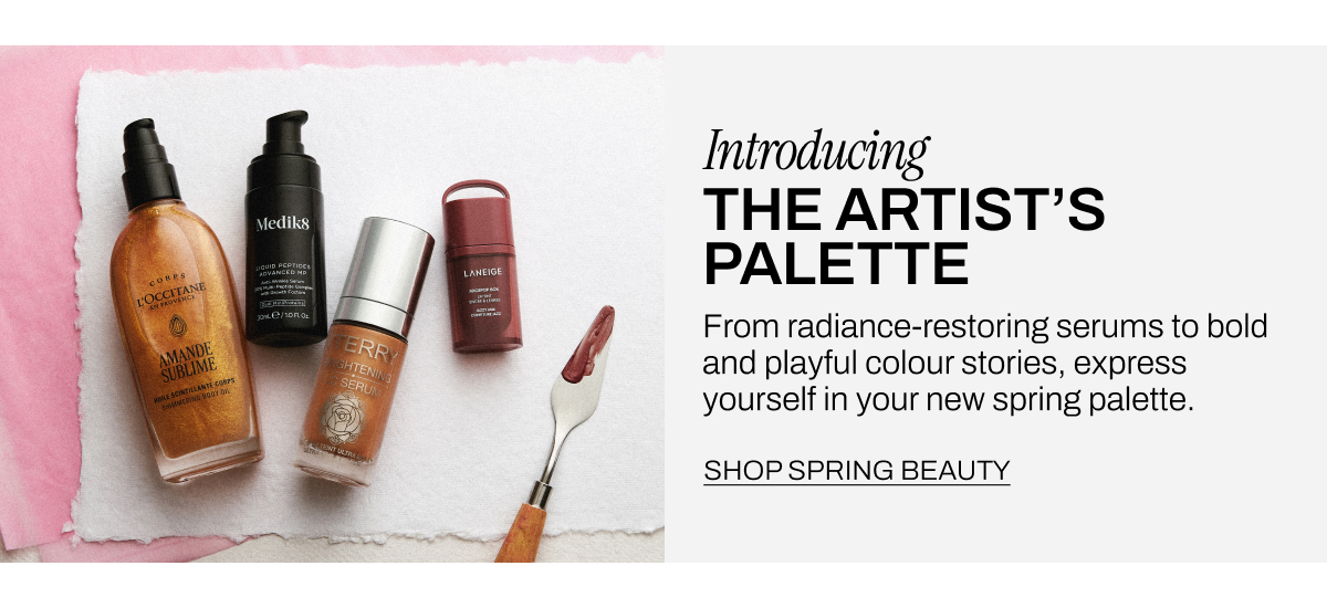 SHOP SPRING BEAUTY