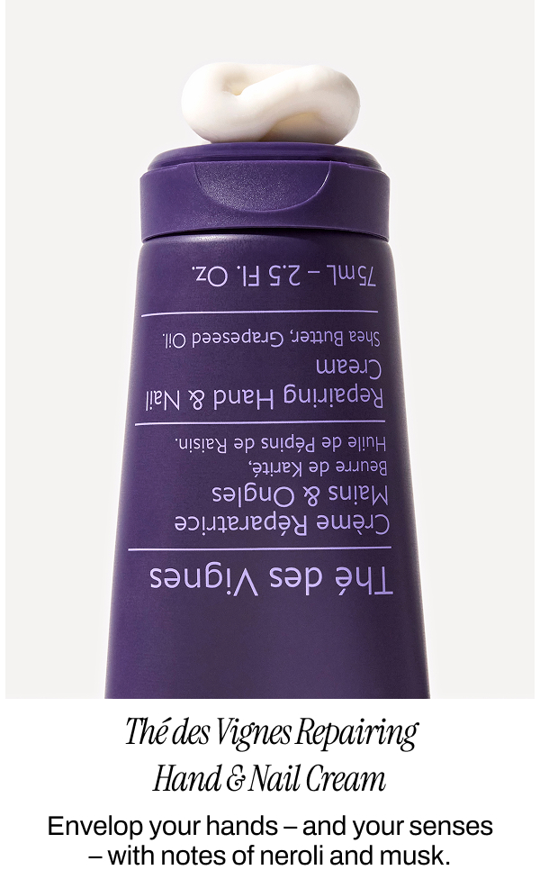 THE DES VIGNES REPAIRING HAND & NAIL CREAM
