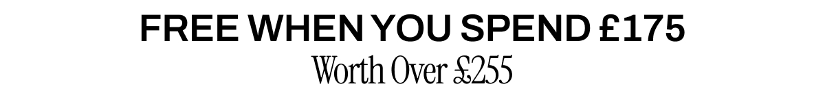 Free when you spend £175