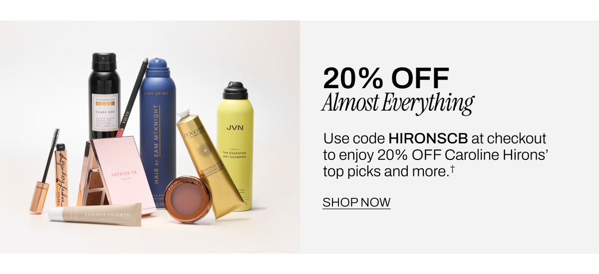 20% OFF ALMOST EVERYTHING